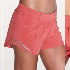 Lululemon Hotty Hot Short II *Long 4" Dark Canyon